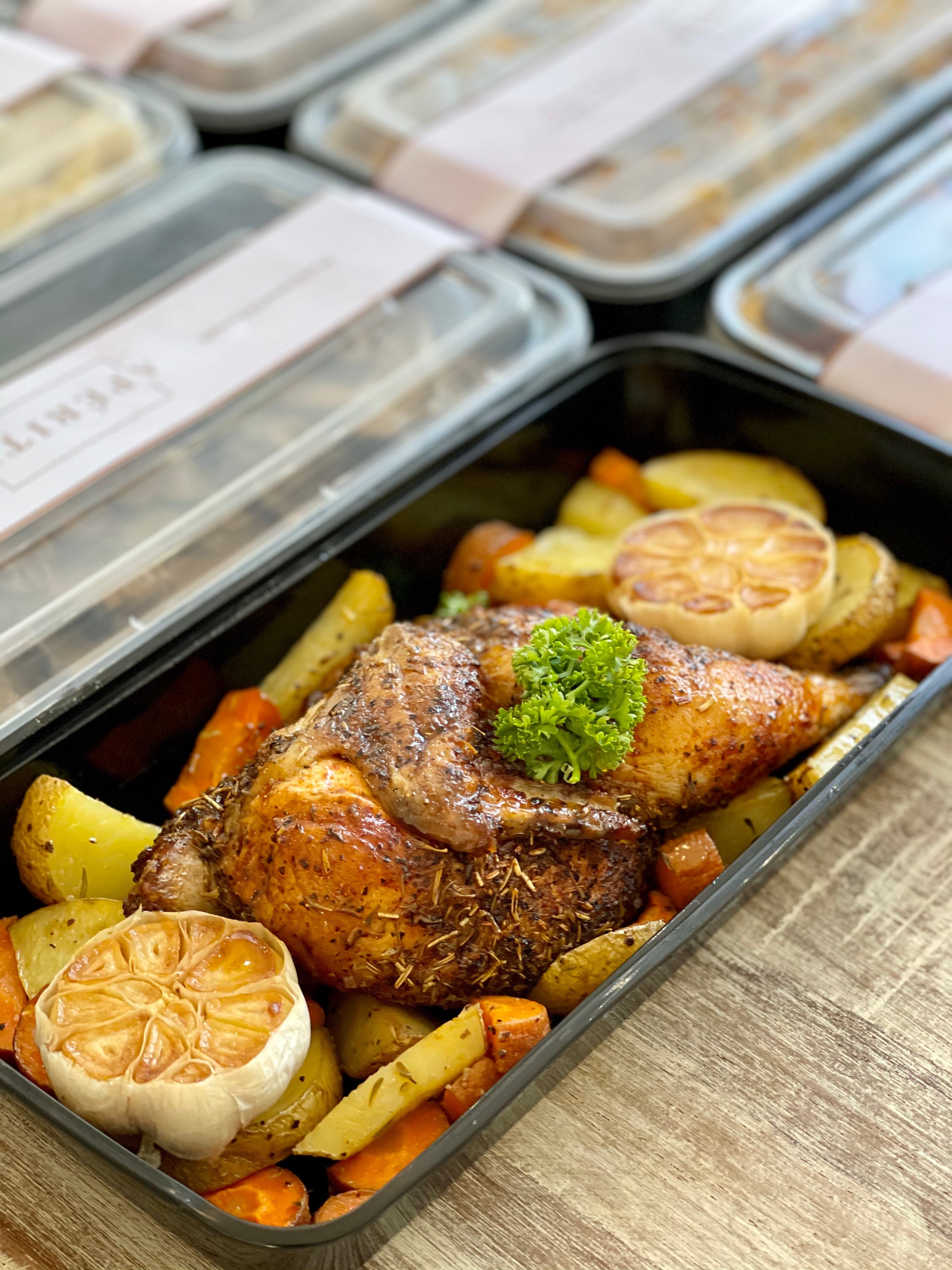 Baked Herb Poulet